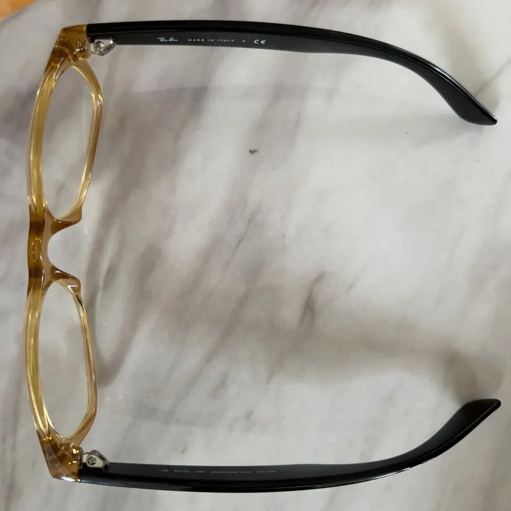 Ray Ban Honey Crystal/Black RB 2132 945 New Wayfarer PRESCRIPTION FRAME ONLY